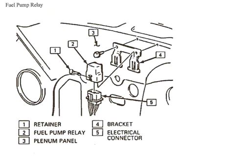 chevy fuel pump relay diagram