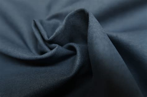 katoen stof  het effen donker jeans blauw bestel op stoffendorpnl