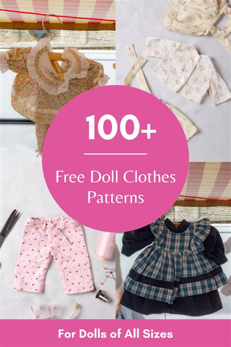 doll clothes patterns  sew printable