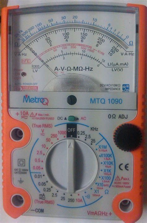 buy metroq   ac voltage analog multimeter mtq    india   prices