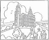 Temple Coloring Pages Lds Museum Paul Manti Salt Lake Jesus Missionary Book Boy Mormon History Color Journeys Getcolorings Temples 1923 sketch template