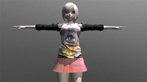 stephanie fbx rigged character 3d model by microcyb [3ccfdb6