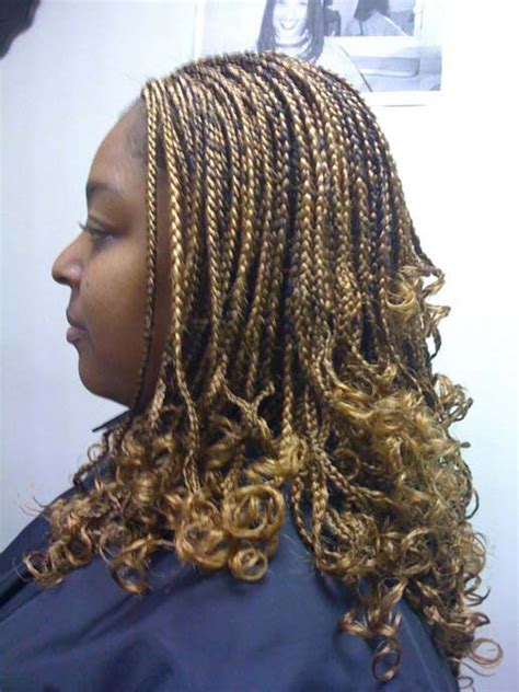 individual braids  curly ends  natural hairstyles
