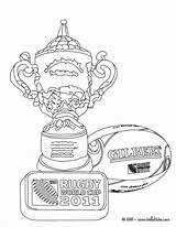 Rugby Copa Hellokids Trofeos Monde Trofeo Coloriages Gratuit Trophées sketch template