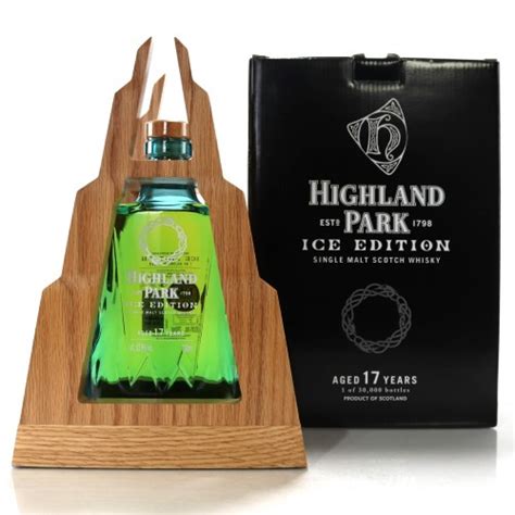 highland park ice edition 17 years old whiskay rare