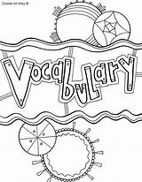 Coloring Vocabulary Pages Getdrawings sketch template