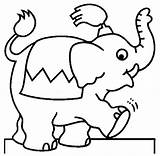 Elefante Elefantes Dado Circo Sponsored Pulsar Coloringcity Vivem Animais sketch template