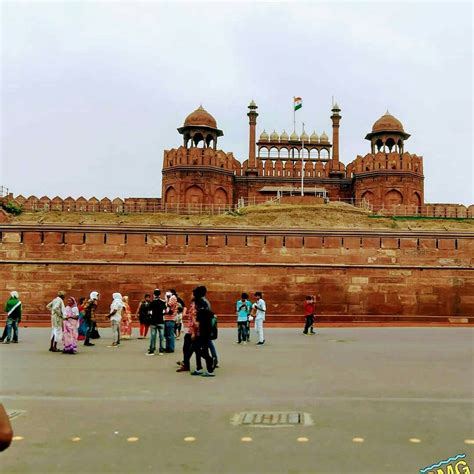 Red Fort Delhi India Incredible India Red Fort Ancient Architecture