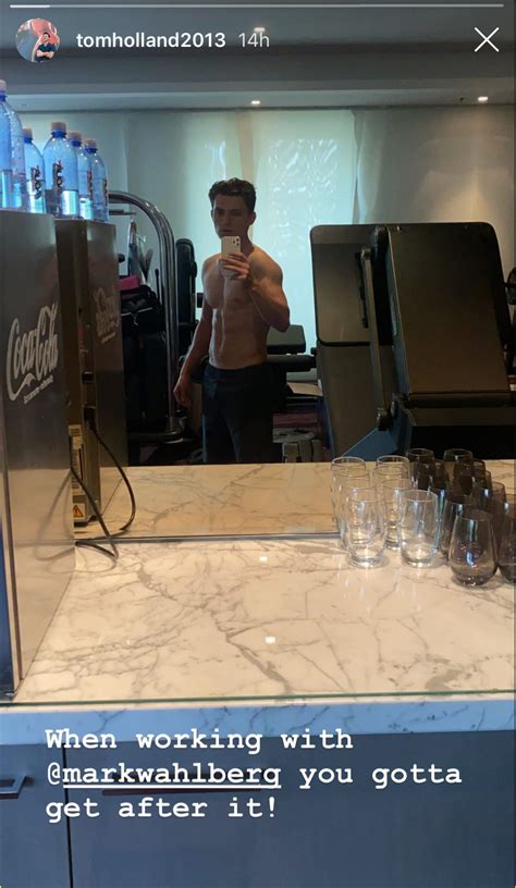 Tom Holland Looks Ripped In New Shirtless Pic Photo