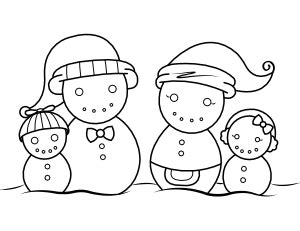 printable christmas coloring pages page