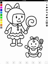 Coloring App Book Printable Coloringhome Via sketch template