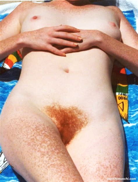 Nude redhead women with hairy pussies