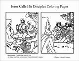 Jesus Disciples Coloring Calls Pages His Washing Feet Bible Apostles School Preschool Sunday Stories Crafts Peter Kids God Disciple Craftingthewordofgod sketch template