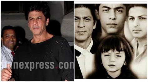‘eyes Have It Shah Rukh Khan Tweets Picture Collage Of His Father