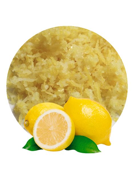 lemon zest lemon concentrate