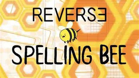 Reverse Spelling Bee Games Download Youth Ministry