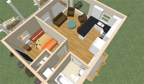 tiny house plan  sq ft construction concept design build llc