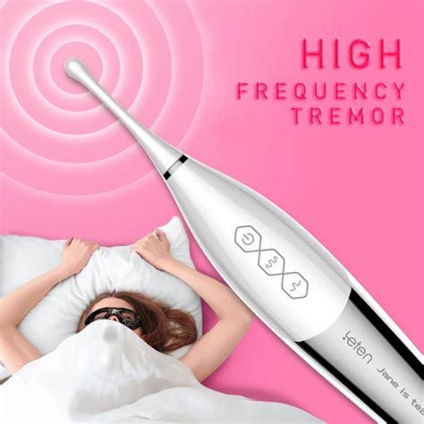 powerful high frequency g spot vibrator orgasm lick clitoris stimulator