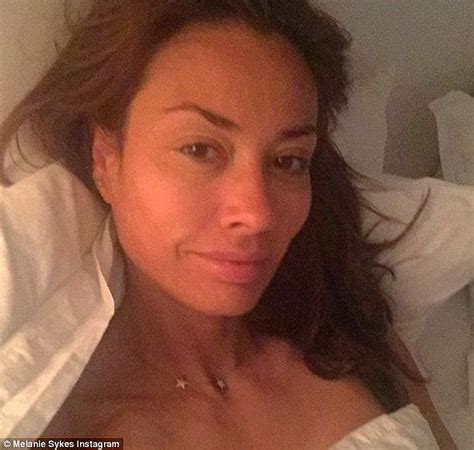 melanie sykes showcases her gym honed figure in racy bikini for