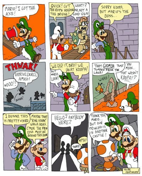 Super Mario Bros Comic Page 3 By Atticus W On Deviantart