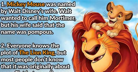 magical facts  disney movies