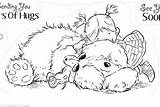 Coloring Dog Hugs Pages Colouring Lots Choose Board Kids sketch template
