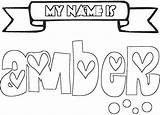 Coloring Name Pages Print Make Own Names Create April Says Girls Color Printable Colouring Kids Getcolorings Generator Template Getdrawings Popular sketch template