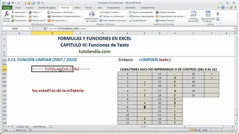 Funciones De Texto En Excel 2007 Ejemplos Opciones De Ejemplo