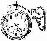 Clock Coloring Wecoloringpage Pages sketch template
