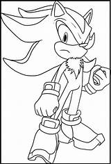 Coloring Pages Sonic Shadow Colouring Hedgehog Kids Character Tegninger Printable Color Til Ausmalbilder Sword Malesider Visit Save sketch template