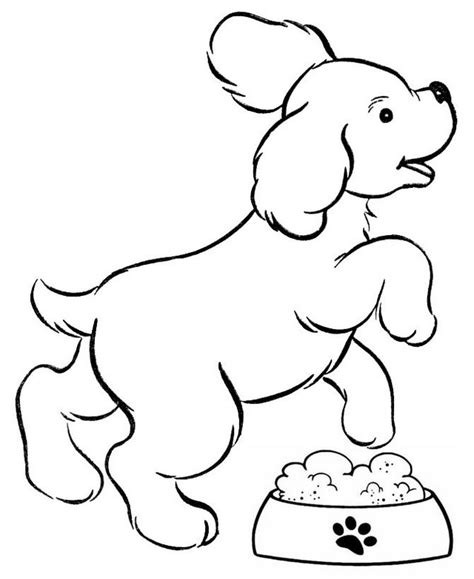 dozens  cute dog coloring pages  kids coloring pages