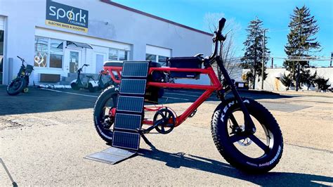diy solar charger   electric bike spark cycleworks youtube