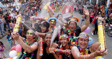 carnival  ecuador     celebrate peru