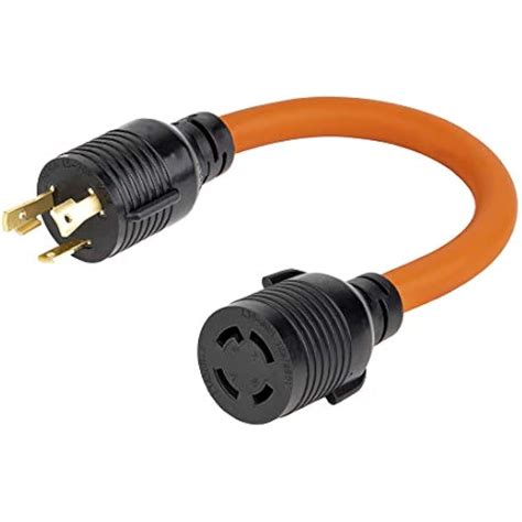 ft nema  p    adapter cable  amp male generator transfer stw ebay
