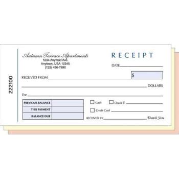 general receipt book  sheets hd supply