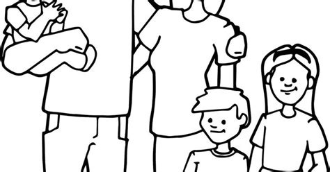 coloring family worksheet    images family coloring pages