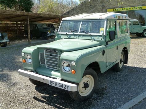 bfh   series iii pastel green land rover centre
