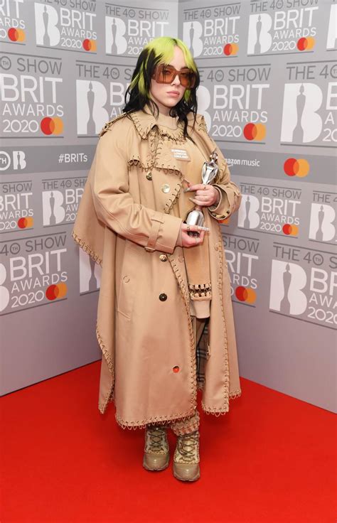 billie eilish  burberry    brit awards fashion lifestyle digital magazine
