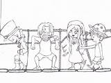 Luffy Awsome sketch template