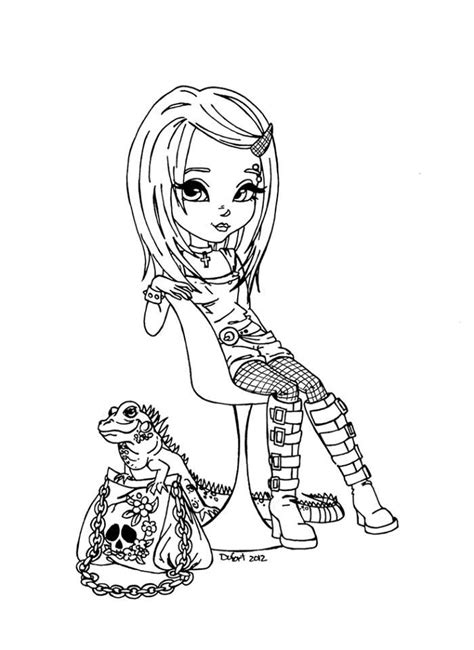 jade dragonne cute coloring pages coloring pages fairy coloring