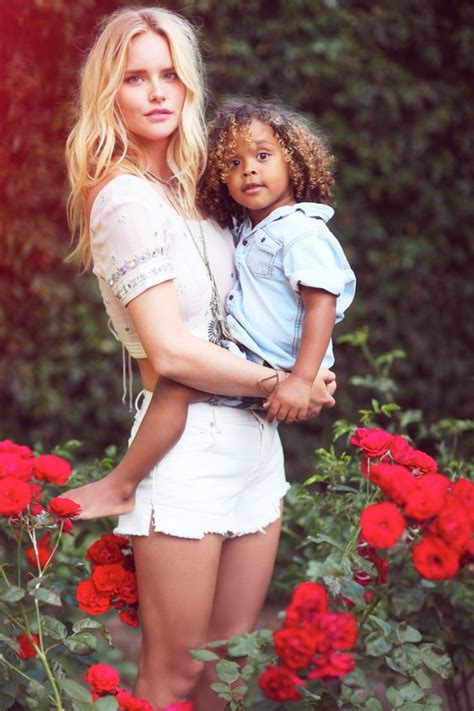 shelby keeton and son for free people mother s day shoot