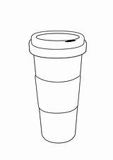 Starbucks Cups sketch template