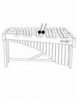 Marimba sketch template