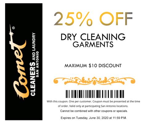 save   dry cleaning  printable coupons