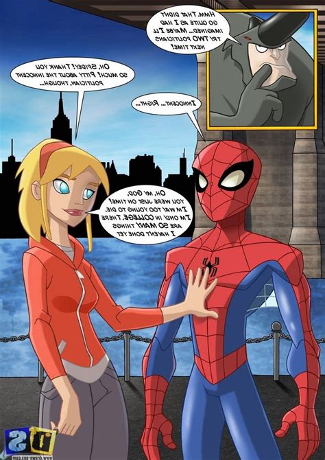 spiderman vs gwen stacy xxx comics