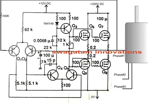 single phase ac   phase ac converter circuit homemade circuit projects
