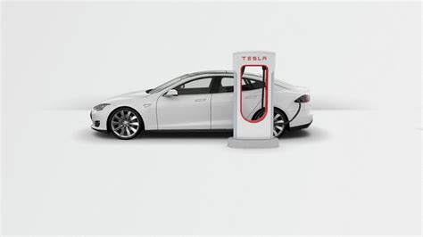 electricdrives tesla reaches  dc fast charging stalls  electric car recharging