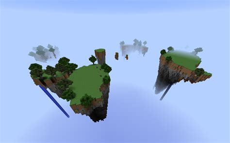 floating islands schematic minecraft map