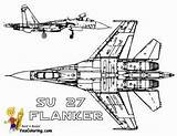 Coloring Military Aviones sketch template