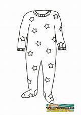 Pijama Pijamas sketch template
